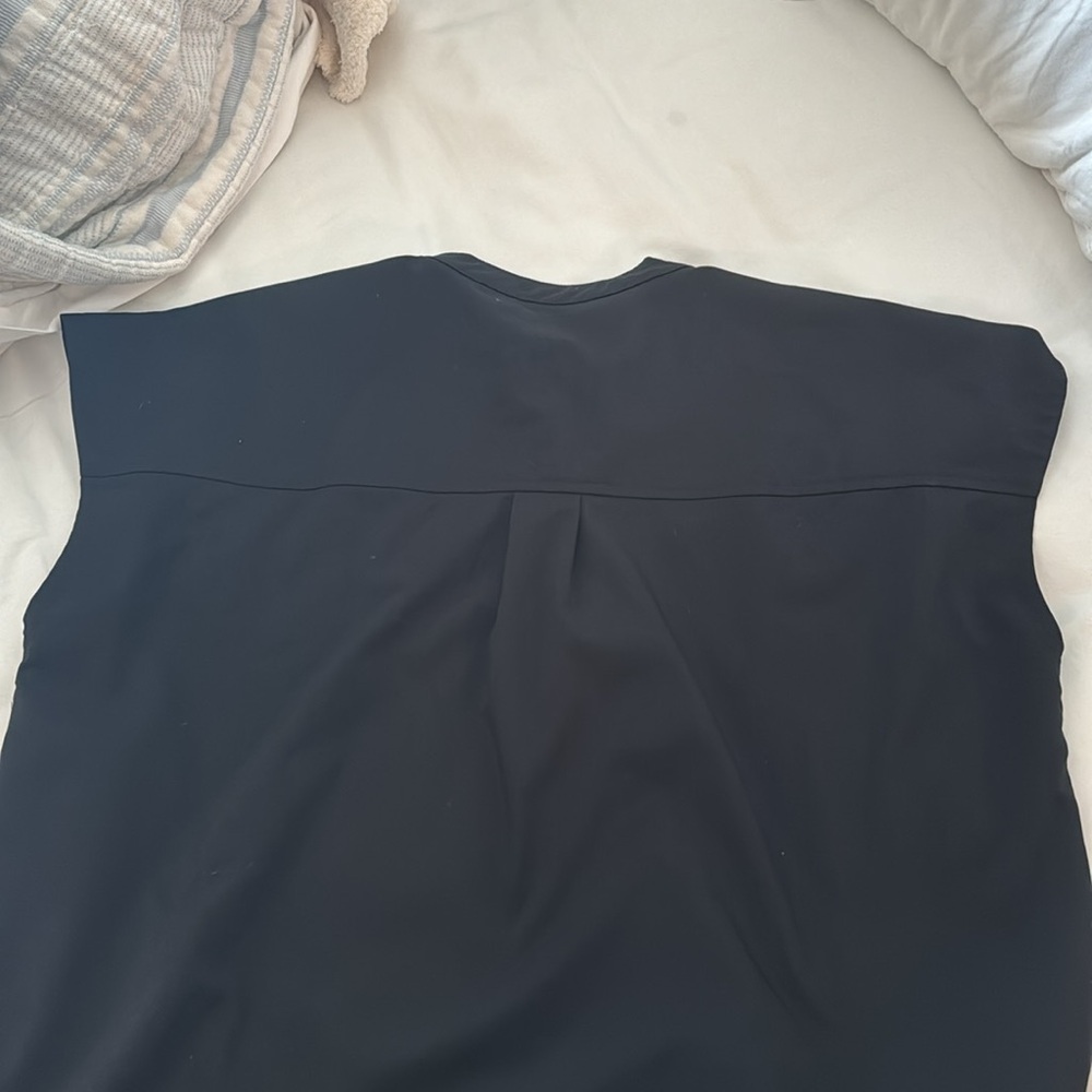 Healing Hands Women’s Journey Mandarin Collar Scrub Top Blackl - Picture 4 of 4